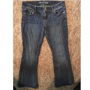 American eagle jeans size 14 short